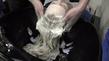Cargar imagen en el visor de la galería, 359 KseniaI 1st session 3x backward shampoo at barber Hong Kong