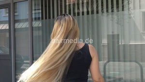 4060 Kyra long hair teen bleaching XXL hair 1 bleaching
