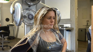 4060 Kyra long hair teen bleaching XXL hair 2 under the heat