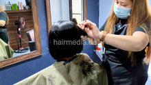 Charger l&#39;image dans la galerie, 1163 81 Ladies haircut braid cutting