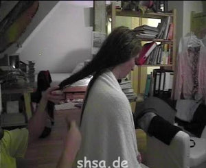 931 KathrinS long hair by German Hairhunger scalp massage