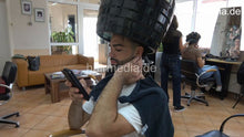 Load image into Gallery viewer, 1207 Maicol 3 under the dryer and finish perm small rod set by Leyla