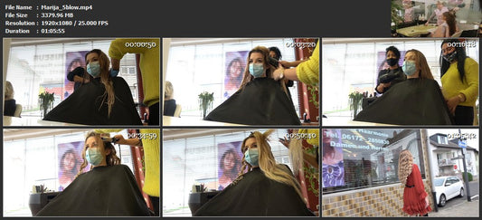 4058 Antonija 2020 November tre colori torture 5 blow style part