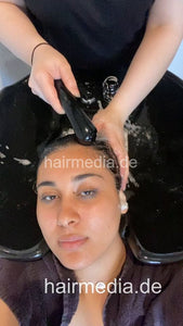 1200 MarinaM salon shampoo, haircut and blowout