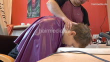 Cargar imagen en el visor de la galería, 2025 Marvin young men by barber Nico strong and pampering forward wash