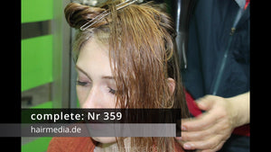 359 Maryna Polkanova asian salon shampooing haircare session 4K slideshow