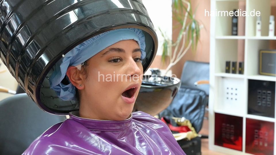 6215 Meriem by barber 3 under the dryer permcap and finish