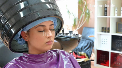 6215 Meriem by barber 3 under the dryer permcap and finish