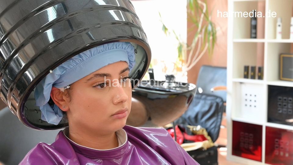 6215 Meriem by barber 3 under the dryer permcap and finish