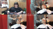 Carica l&#39;immagine nel visualizzatore di Gallery, 390 Mia hair ear and face by barber 20 min HD video for download