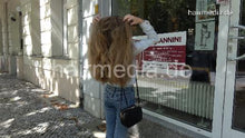 Laden Sie das Bild in den Galerie-Viewer, 9078 Michelle 1 teen by LaraE 1st very thick long hair backward salon shampoo