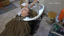 Cargar imagen en el visor de la galería, 9078 Michelle 1 teen by LaraE 1st very thick long hair backward salon shampoo