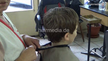 Carica l&#39;immagine nel visualizzatore di Gallery, 1190 Miki young boy 2 second backward shampoo by barber backward