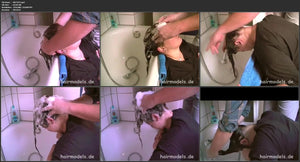 936 Nicole shampoocasting bathtub by barber forward and backward shampooing