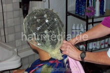 Load image into Gallery viewer, h015 Angelina teen forward salon hairwash and vintage wet set by old barberette in Thuringia