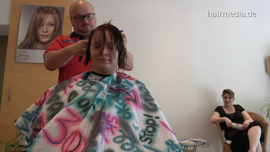 8146 NadineH 2 cut by barber truckdriver