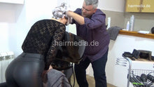 Load image into Gallery viewer, 1165 Barberette Neda 220104 leatherpants forward shampooing by barber pantscam