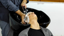 Load image into Gallery viewer, 1155 Neda Salon 20210921 Neda by barber backward salon shampoo hair and ear