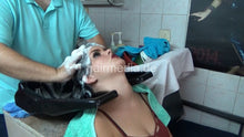 Load image into Gallery viewer, 6210 Barberette NevenaI shampoo backward by barber