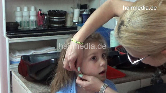 6217 Nikolija child shampoo, haircut and set complete