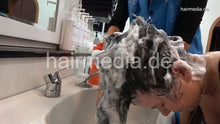 将图片加载到图库查看器，528 SandraP by Jiota strong forward wash salon shampooing in barbershop