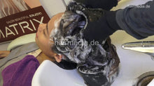 Charger l&#39;image dans la galerie, 359 SarahW 2022 3 x backward shampooing hairwash by barber
