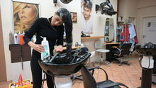 Cargar imagen en el visor de la galería, 1171 Amal barberette self forward over backward salon sink shampooing