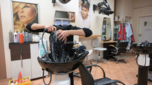 Carica l&#39;immagine nel visualizzatore di Gallery, 1171 Amal barberette self forward over backward salon sink shampooing