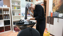 Load image into Gallery viewer, 1171 Amal barberette self forward over backward salon sink shampooing