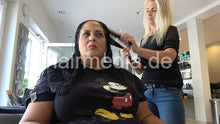 Load image into Gallery viewer, 398 Silvana thickhair ASMR backward salon shampooing by Dzaklina