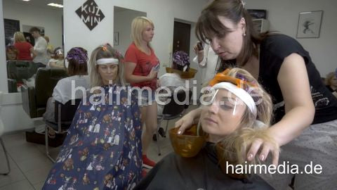 7200 Marina roots perm at workshop Ukrainian perm Part 2