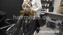 Laden Sie das Bild in den Galerie-Viewer, 7200 Alexandra 18yo teen perm by Ukrainian barber 3 perm process