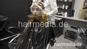 7200 Alexandra 18yo teen perm by Ukrainian barber 3 perm process