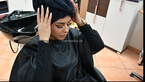 1225 NatashaA backward bowl shampoo by barber ASMR