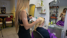 Laden Sie das Bild in den Galerie-Viewer, 8200 Sylwia 1 cut hair dry haircut clippercut by Zoya