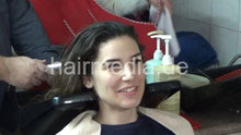 Load image into Gallery viewer, 6207 05 NinaK backward salon shampooing hair ear and face by barber