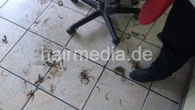 Load image into Gallery viewer, 6207 06 NinaK haircut, wet set old fashion salon, earprotectors, faceshield