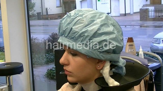 1213 Valerie first salon perm with girl friend haircaredreams hairfun