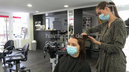 4119 Vivian teen 8 straight style blow