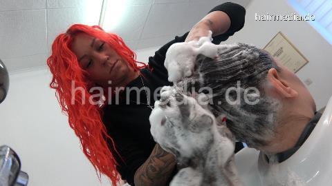 368 Wiktoria by redhead Charline backward salon hair