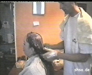 452 home hair coloring and shampooing 7 videos
