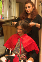 Cargar imagen en el visor de la galería, a0068 hairdressing combout cape HOYER red