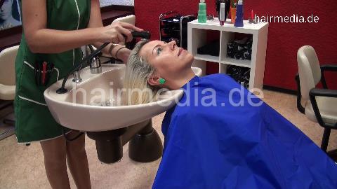 1006 Agnes 1 backward salon shampooing hair wash by NadjaZ