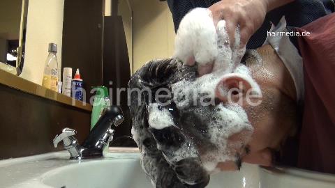 297 Ahmed 2 forward shampoo hairwash by barber
