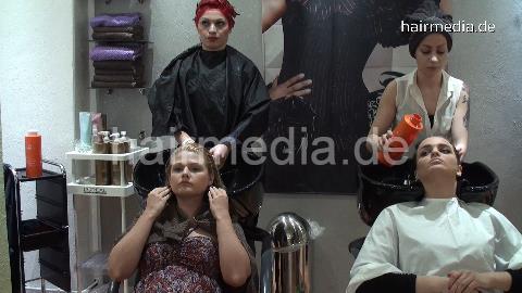 364 AlinaS AnnaS by Kia Klaudia synced salon backward hairwash