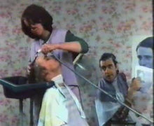 Load image into Gallery viewer, 0002 men in salon in 80s and 90s collection