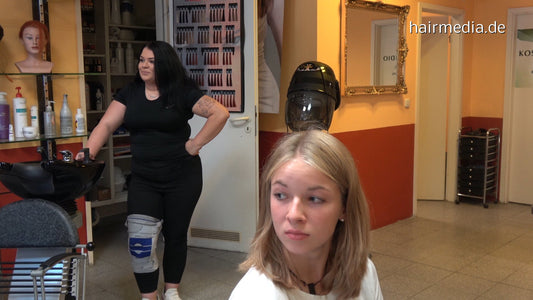 377 AnnaD by Celine teen salon backward shampooing