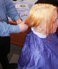 818 Cindy in hotel by hobbybarber truckdriver long to short and buzz  TRAILER