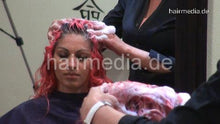 Carica l&#39;immagine nel visualizzatore di Gallery, 9071 Kia by Fitore 4 fresh styled hair upright salon shampooing hairwash