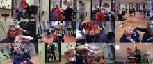 Laden Sie das Bild in den Galerie-Viewer, 9071 Kia by Fitore 4 fresh styled hair upright salon shampooing hairwash